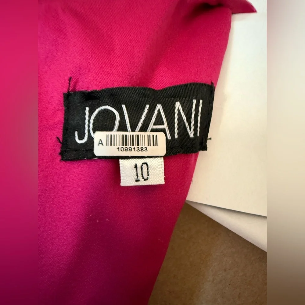 Jovani Black/Fuschia Jumper - Picture 4 of 5